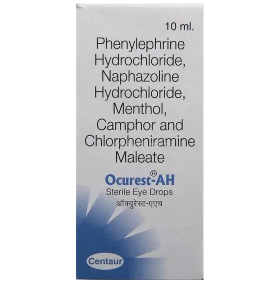 ocurest ah eye drops 10 ml